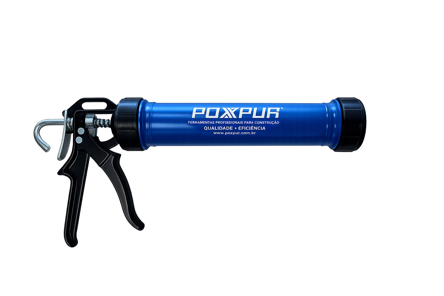 Pistola Aplicadora de  Cartucho - 400ml Azul