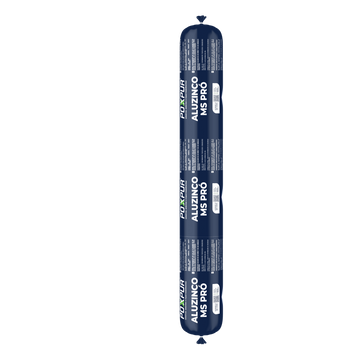 Adesivo Selante PU Poxpur Aluzinco MS Pro Calhas Rufos Dutos Metal PVC - Sachê 770g
