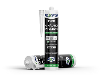 Adesivo Selante PU Poxpur Náutico Galvalume Metal Vidro - 400g