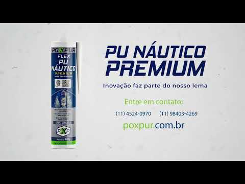 Adesivo Selante PU Poxpur Náutico Galvalume Metal Vidro - 400g